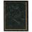 Blank Black Marbled Plaque w/Gold Border (7"x9"), Price/piece