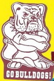 Custom Bulldog Mascot on a Stick