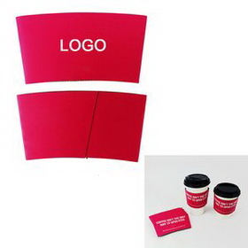 Custom Paper Coffee Cup Sleeve, 2 5/8" H x 4 7/8" W