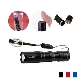 Custom Mini Waterproof LED Flashlight, 3 3/4" L x 3/4" W