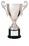 Custom Silver Plated Aluminum Trophy w/ Plastic Base (11 1/4"), Price/piece
