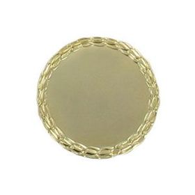 Blank Clutch-Back Medal Pin w/7/8" Insert Space