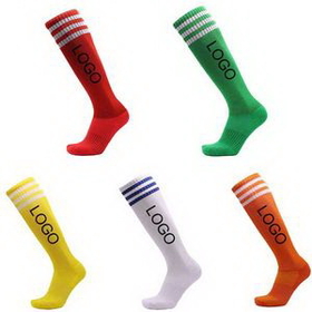 Custom Cotton Athletic Football Socks, 8 4/6" W x 17 2/6" L