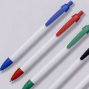Custom Jumbo Retractable Pen W/White Barrel