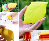 Custom Outdoor Leaf Shaped Silicone Cup, 4.75