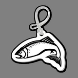 Custom Fish (Salmon) Bag Tag