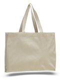 Blank Canvas Gusset Tote Bag,15