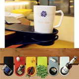 Custom Multi-function Table Side Holder for Coffee Cup/Bottle, 7 14/16