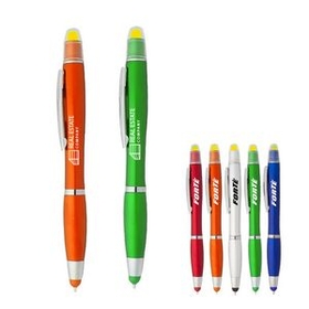 Custom Maitland Gel Highlighter Stylus Pens, 0.4" W x 5.5" L