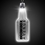 Custom 24" White Bottle Light-Up Pendant Necklace, Price/piece