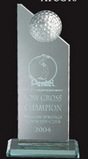 Custom Golf Pinnacle Award - Medium, 8 1/2