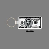 Key Ring & Punch Tag - 5 Dollar Bill (Front)