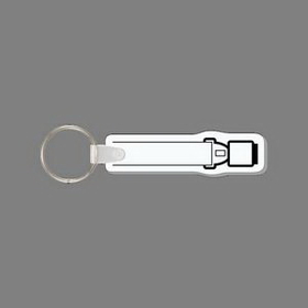 Key Ring & Punch Tag - Buckled Car Seat Belt (Long)