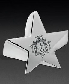 Custom Radiant Star Award, 3" W X 2 1/2" H X 2 3/4" D