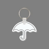 Key Ring & Punch Tag - Umbrella Outline