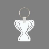 Custom Key Ring & Punch Tag - Trophy Cup With Big Handles