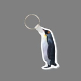 Custom Key Ring & Full Color Punch Tag - Emperor Penguin