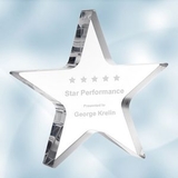 Custom Acrylic Star Award (S), 4 3/4