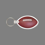 Key Ring & Full Color Punch Tag - Football