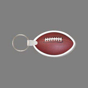 Key Ring & Full Color Punch Tag - Football