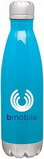 Custom 17 Oz. Neon Blue H2Go Force Bottle, 10.375