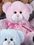 Custom Tumbles Baby Pink Stuffed Bear, Price/piece
