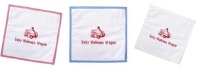 Custom Double Sided Terry Cotton Baby Washcloth