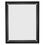 Blank Certificate Holder Clear On Black (10 1/2"x 13"x 3/8"), Price/piece