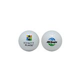 Custom 12 Pack White Golf Balls