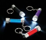 Custom Flashlight LED Keychain - Assorted Colors