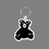 Custom Key Ring & Punch Tag - Teddy Bear, Price/piece
