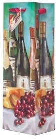 Custom The Everyday Wine Bottle Gift Bag Collection (Festive Bottles), 4 7/8" W x 14 3/16" H