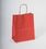 Custom Natural Tint Really Red Shadow Stripe Bag (16"x6"x13"), Price/piece