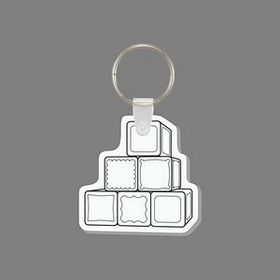 Custom Key Ring & Punch Tag - Baby Block (5)