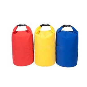 Custom 15 Liter Foldable Waterproof Tube Bag/Tank/Dry Bag, 8.6" Diameter x 21" H