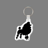 Custom Punch Tag - Poodle Dog (Silhouette, Profile)