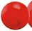 Custom 6" Inflatable Translucent Red Beach Ball, Price/piece