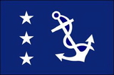 Custom Past-Commodore Officer Nylon Outdoor Flag (12