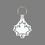 Key Ring & Punch Tag W/ Tab - Maple Leaf (Outline), Price/piece