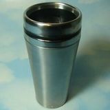 Custom 16 Oz. Double Wall Stainless Steel Tumbler (Screened Printed)
