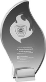 Custom Chrome Base Flame Award (8 3/4