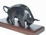 Custom The Bull of the Neolithic Sculpture (8 1/2