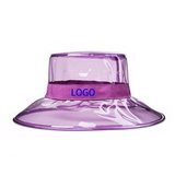 Custom Solid Transparent Bucket Hats for Women, 11