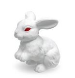 Custom White Rabbit Stress Reliever Squeeze Toy