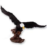 Blank Painted Resin Attacking Eagle Trophy W/1/4