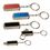 Custom 2 Gb Metal USB Flash Drive Keychain, 3/4" W x 1 3/4" L x 3/8" D, Price/piece