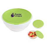Custom Collapsible Big Lunch Bowl, 7 1/2