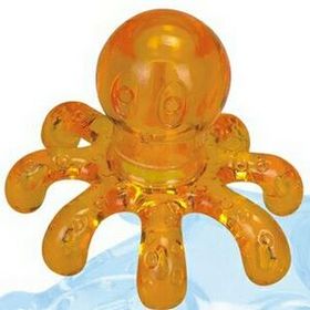 Custom Translucent Octopus Shaped Massager