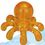 Custom Translucent Octopus Shaped Massager, Price/piece