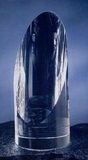 Custom Crystal Slant Cylinder Tower Award (6